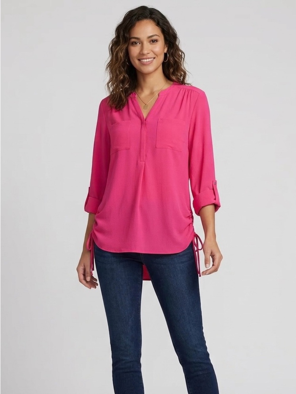 Roz & Ali Pink Blouse